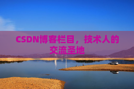 CSDN博客栏目，技术人的交流圣地